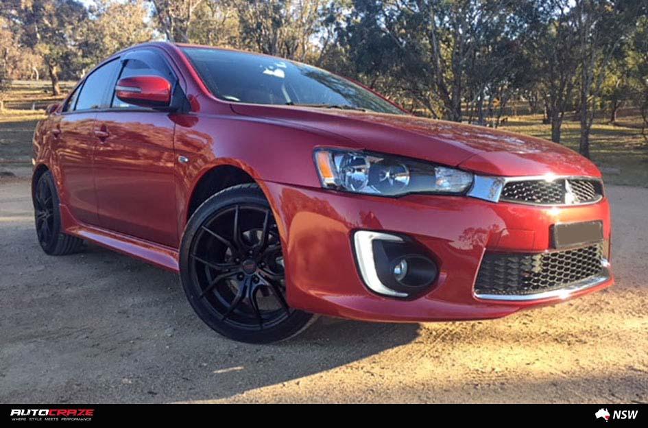 MITSUBISHI LANCER VENOM MATTE BLACK
